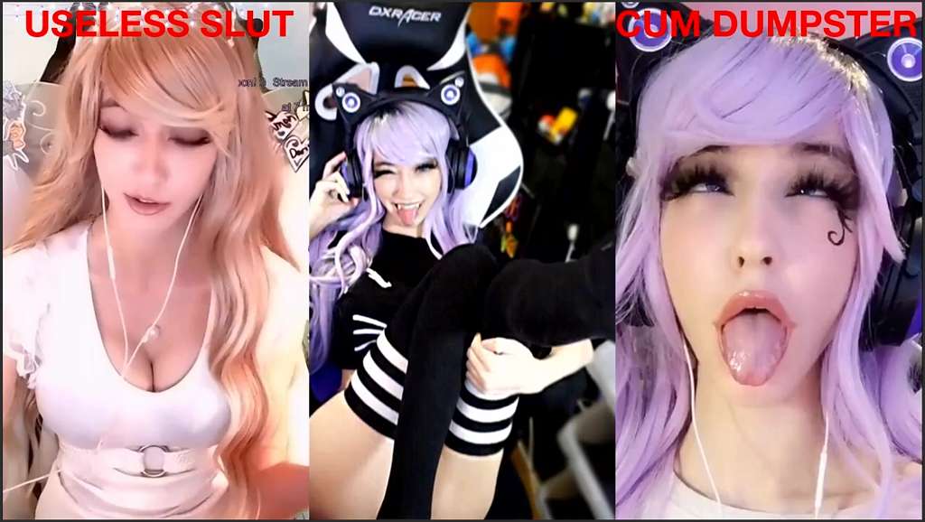 Belle Delphine sich bei der Massage große Mühe und wichst und reitet den Kunden